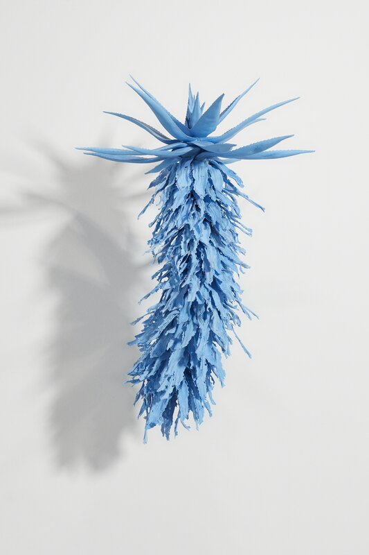 Rowan Smith, ‘Aloe Africana’, 2018, Sculpture, Polyurethane Elastomer, Swimming Pool Blue pigment, WHATIFTHEWORLD