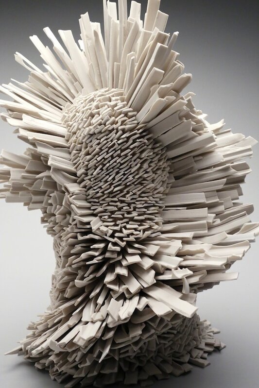 Zemer Peled, ‘New Year's Best Dream (Study)’, 2015, Sculpture, Porcelain shards, fired clay, Mark Moore Fine Art