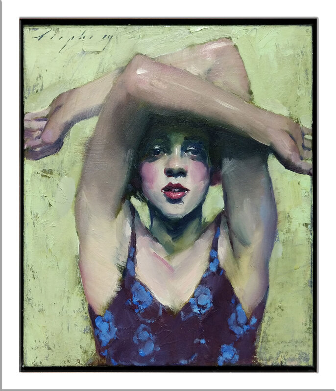 Malcolm T. Liepke, ‘Arms Crossed’, 2019, Painting, Oil on Canvas, ARCADIA CONTEMPORARY