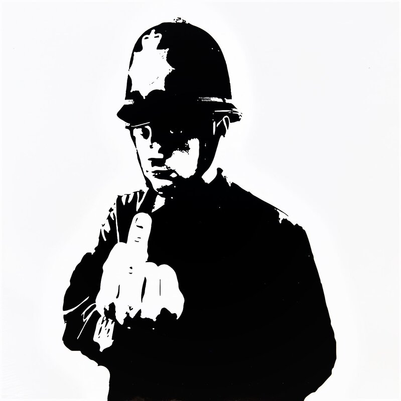 Banksy, ‘FUNK Tha Police’, 2015, Ephemera or Merchandise, LP cover, AYNAC Gallery