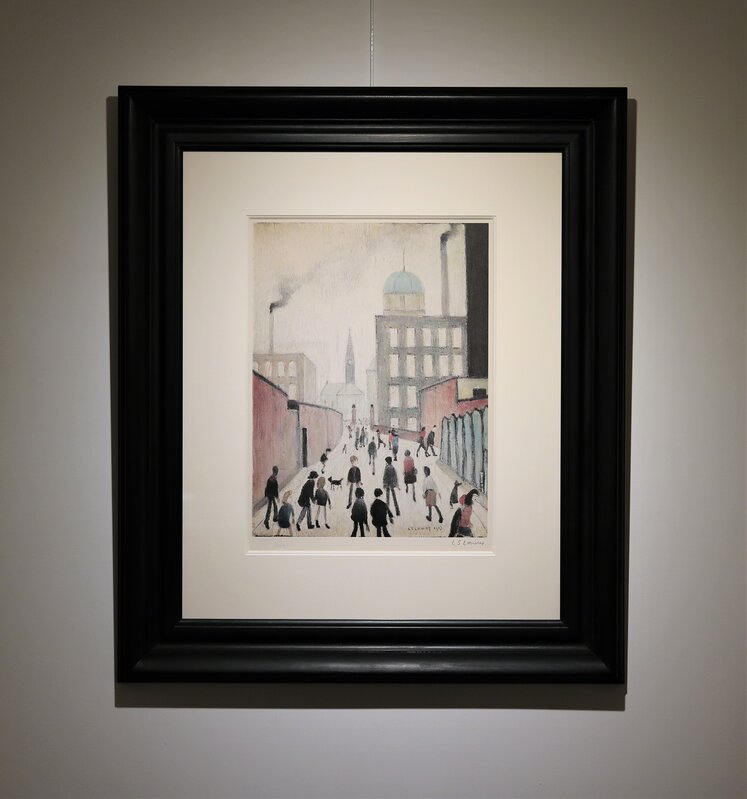 Laurence Stephen Lowry, ‘Mrs Swindell's Picture’, ca. 1974, Print, Lithograph, Colley Ison Gallery