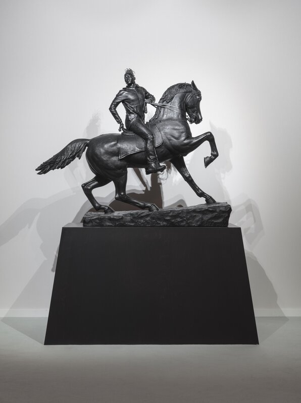 Kehinde Wiley, ‘Rumors of War’, 2019, Sculpture, Patinated bronze, Sean Kelly Gallery