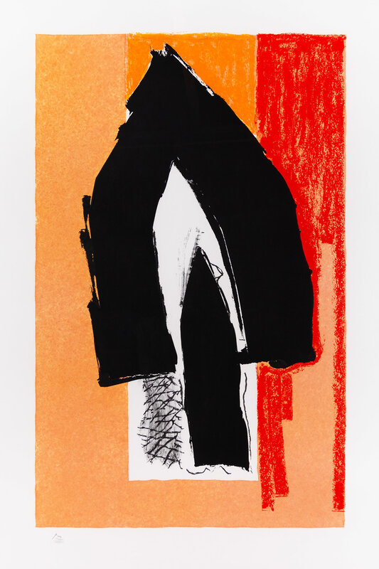 Robert Motherwell, ‘Black Cathedral’, 1991, Print, Lithograph, Christopher-Clark Fine Art