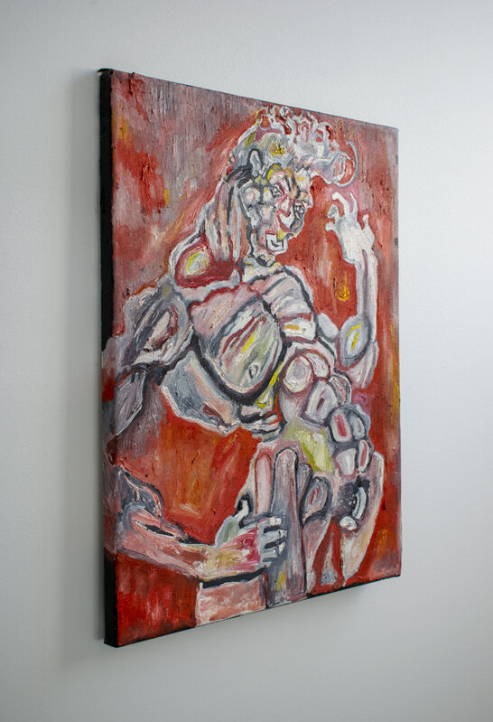 Anthony Newton, ‘Nude Dude (Series #3)’, 2022, Painting, Acrylic on canvas, Fountain House Gallery