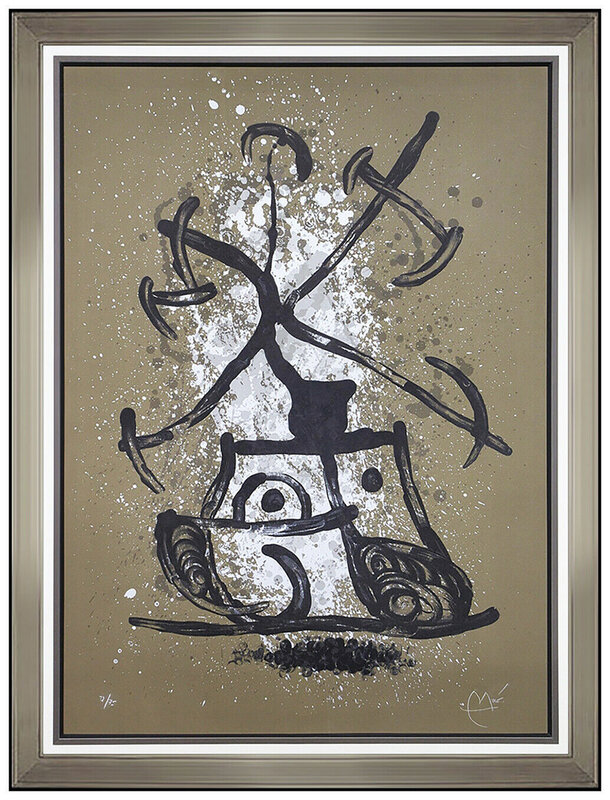 Joan Miró, ‘L'Entraineuse Brun’, 1969, Print, Color Lithograph, Original Art Broker