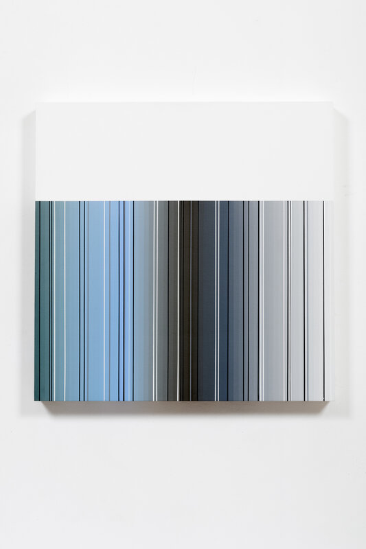 István Halmi-Horváth, ‘Colorstructure D20 --- Színstruktúra D20’, 2015, Painting, Acrylic and canvas mounted on wooden board --- Akril, vászon, fatábla, VILTIN Gallery