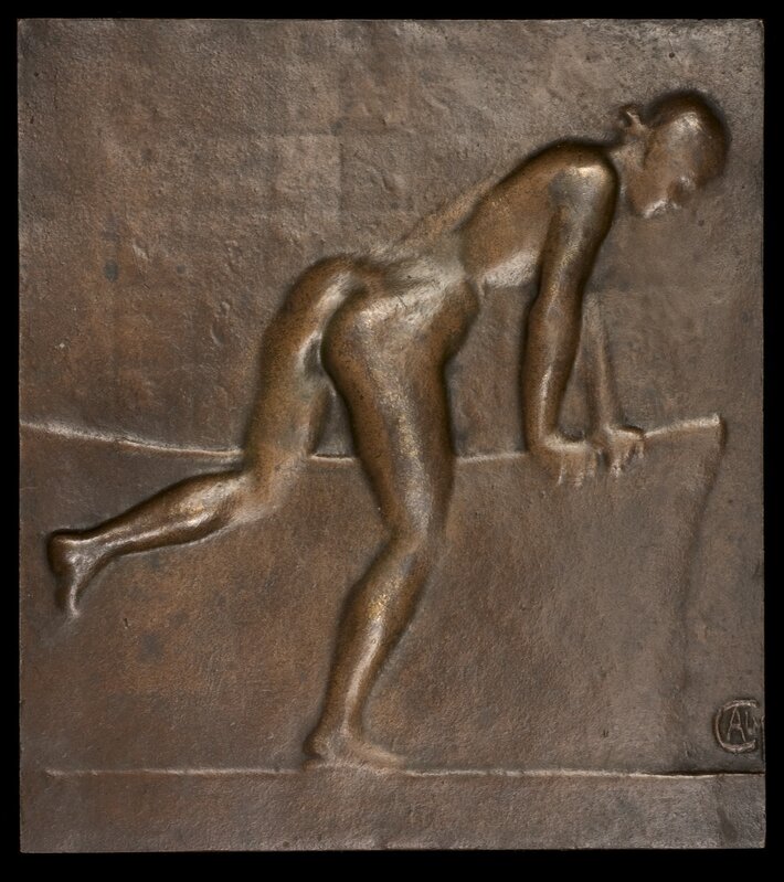 Alexandre Charpentier, ‘Bather’, ca. 1890, Sculpture, Bronze, National Gallery of Art, Washington, D.C.