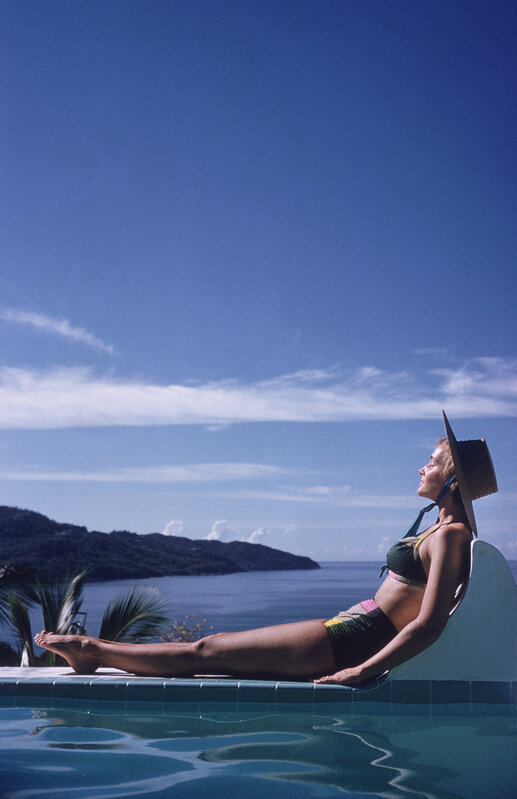Slim Aarons, ‘Between Sea And Sky’, 1961, Photography, C print, IFAC Arts