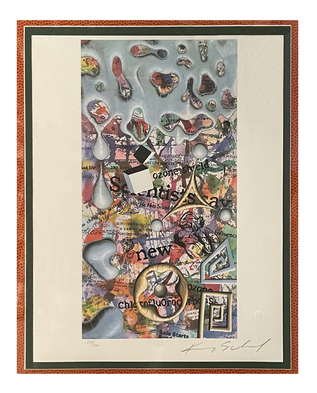 Kenny Scharf, ‘News Now - United Nations’, 1991, Print, Serigraph, Artsy x Capsule Auctions