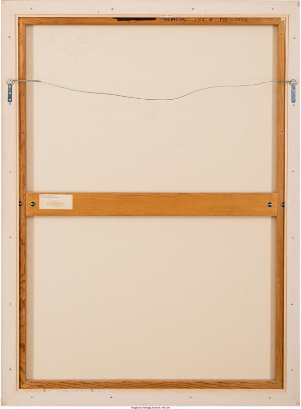 Robert Motherwell, ‘Nemesis’, 1981-82, Painting, Acrylic on canvas, Heritage Auctions