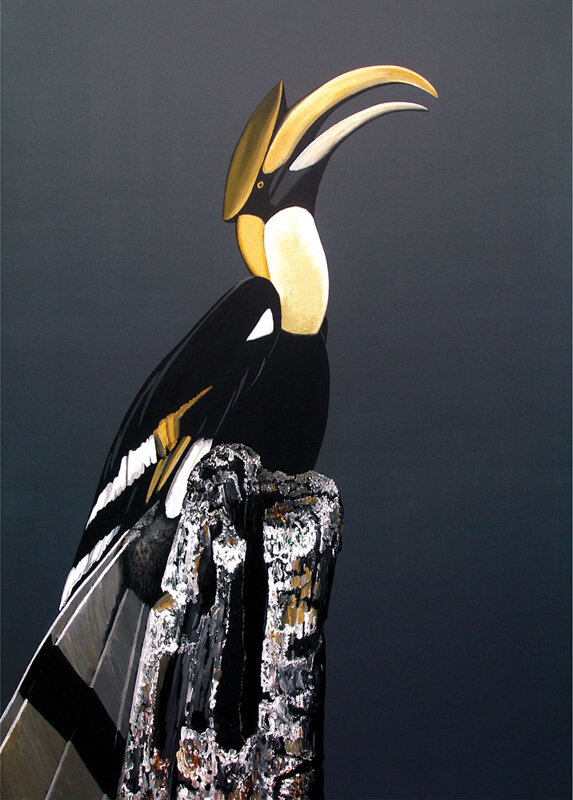 Rajan Krishnan, ‘Bird from the Grove by the River’, 2011, Painting, Acrylic on canvas, Aicon Contemporary