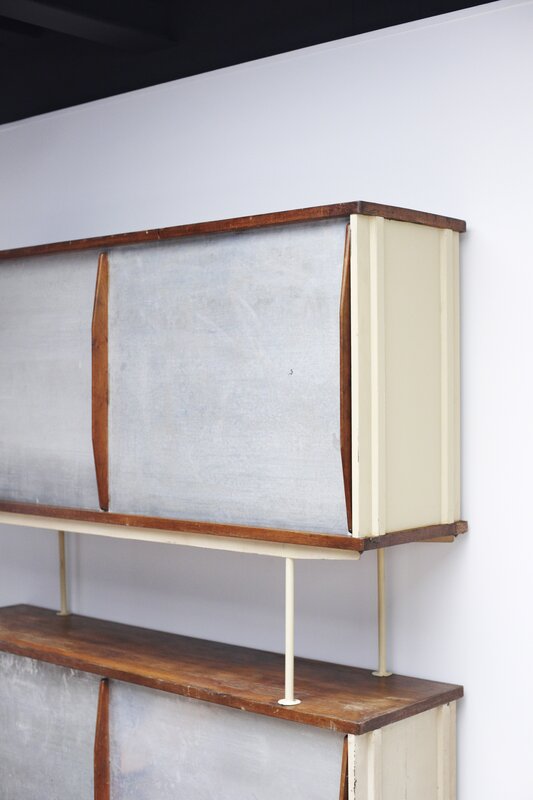 Jean Prouvé, ‘Double Cabinet’, 1950, Design/Decorative Art, Wood, bent steel and aluminum, Jousse Entreprise