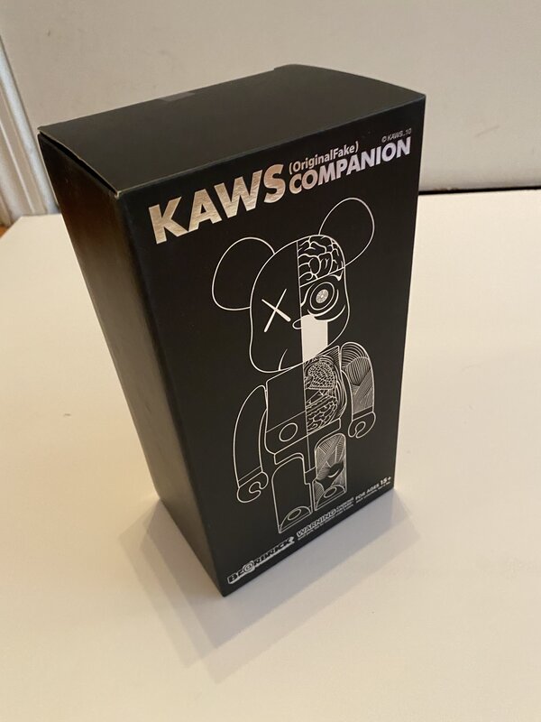 KAWS, ‘Bearbrick Dissected Companion 400% Black’, 2010, Ephemera or Merchandise, Painted cast vinyl, Artsy x Capsule Auctions
