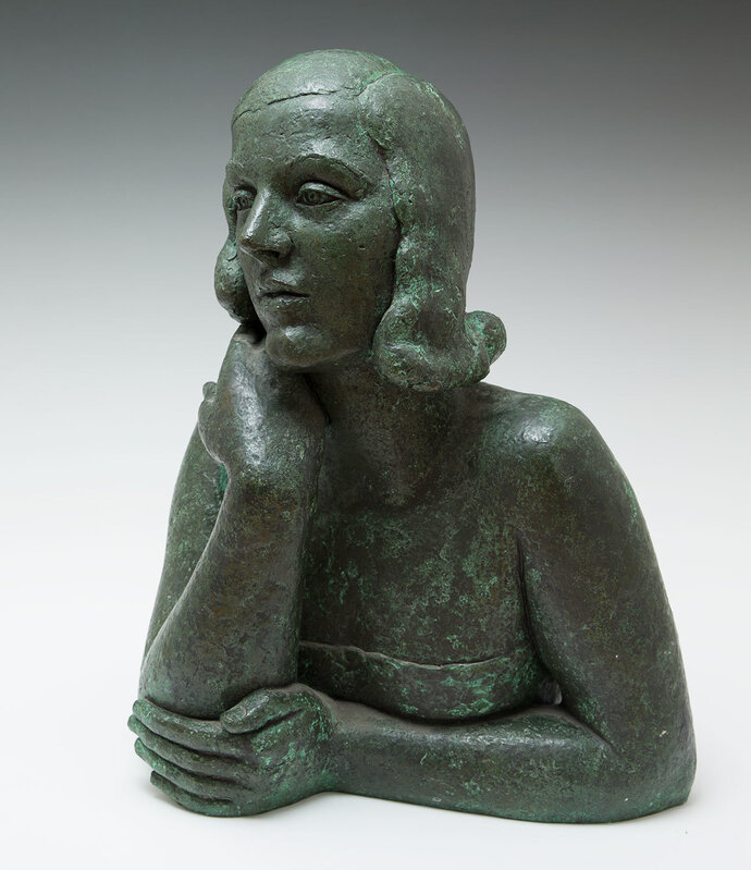 Frank Dobson, ‘Lady Dorothea Ashley Cooper’, 1933, Sculpture, Bronze, Goldmark Gallery
