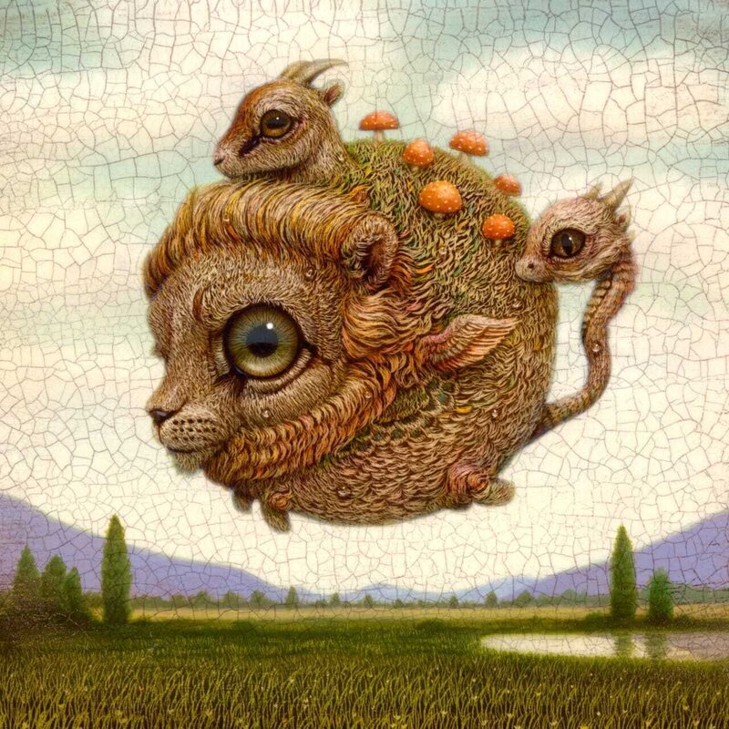 Naoto Hattori, ‘Chimera’, 2021, Painting, Acrylic on board, Haven Gallery