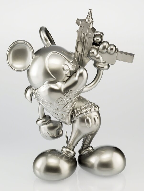 OG Slick, ‘Uzi Does It-Silver Bullet’, 2014, Other, Painted cast resin, Heritage Auctions