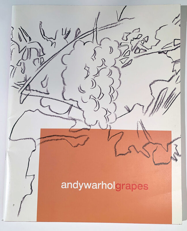 Andy Warhol, ‘Andy Warhol, Fashion Paintings, Andy Warhol, Grapes Book’, 2002, Ephemera or Merchandise, High quality Softbound Exhibition Catalog, David Lawrence Gallery