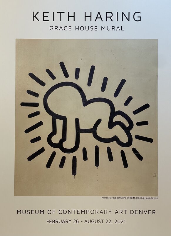 Keith Haring, ‘Keith Haring Grace House Print MCA Denver ’, 2021, Print, Thick heavy stock paper with vibrant inks., New Union Gallery