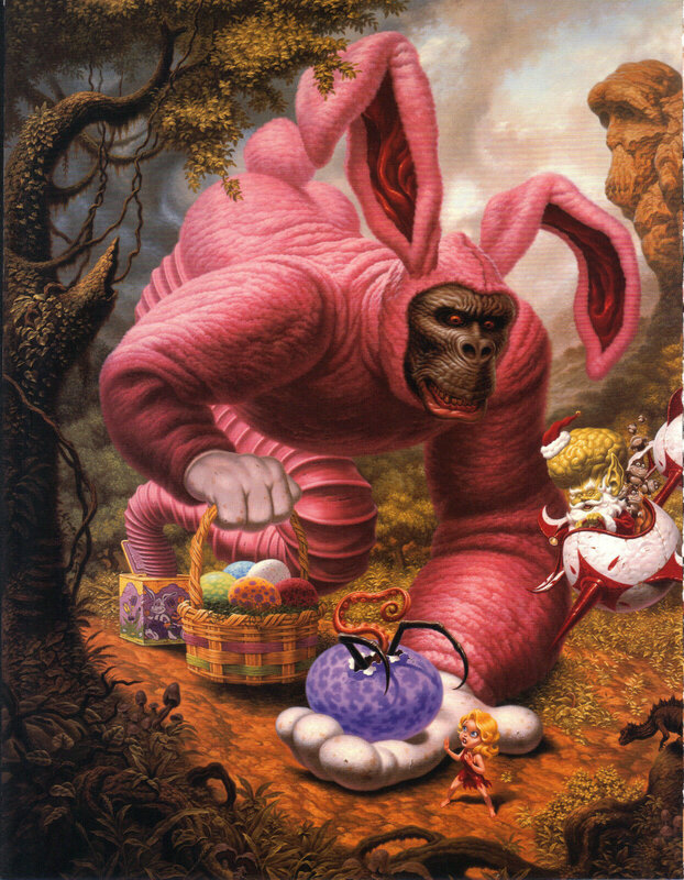Todd Schorr, ‘Ape Allegory’, 2012, Print, Giclee on paper, KP Projects