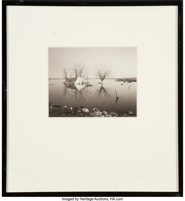 Douglas Frank, ‘Flooded Ranch, Harney County, Oregon’, 1988, Photography, Palladium print, Heritage Auctions