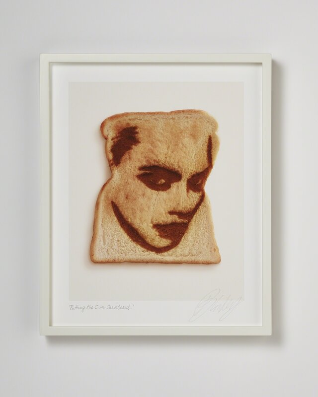 Blondey, ‘CARA 'Putting The C in Cardboard'’, 2019, Print, Print from series ‘Epiphanies’ on Permajet Portrait White paper in wooden frame, Ronchini Gallery 