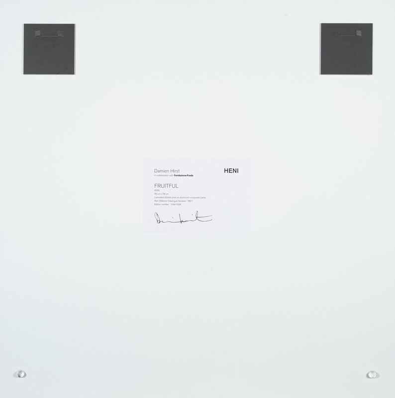 Damien Hirst, ‘Fruitful (Large)’, 2020, Print, Laminated giclée print on aluminum composite panel, Heritage Auctions
