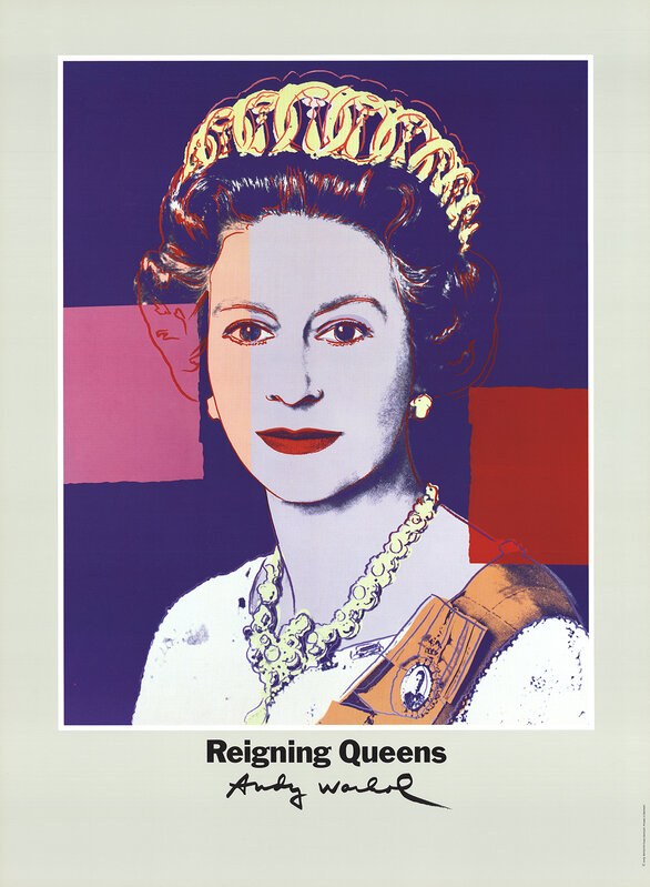Andy Warhol, ‘Queen Elizabeth II of England from Reigning Queens’, 1986, Ephemera or Merchandise, Offset Lithograph, ArtWise