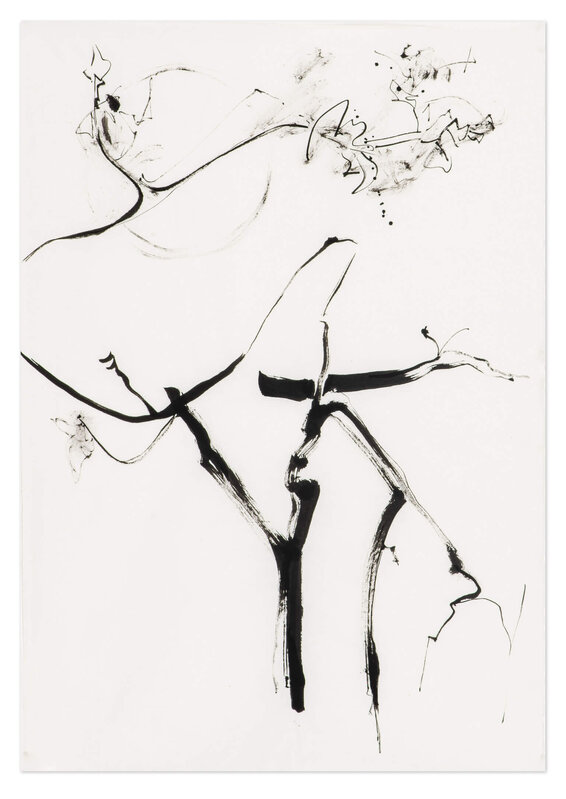 Meighen Jackson, ‘Spring’, ca. 2022, Painting, India ink on Kozo paper, M Contemporary Art