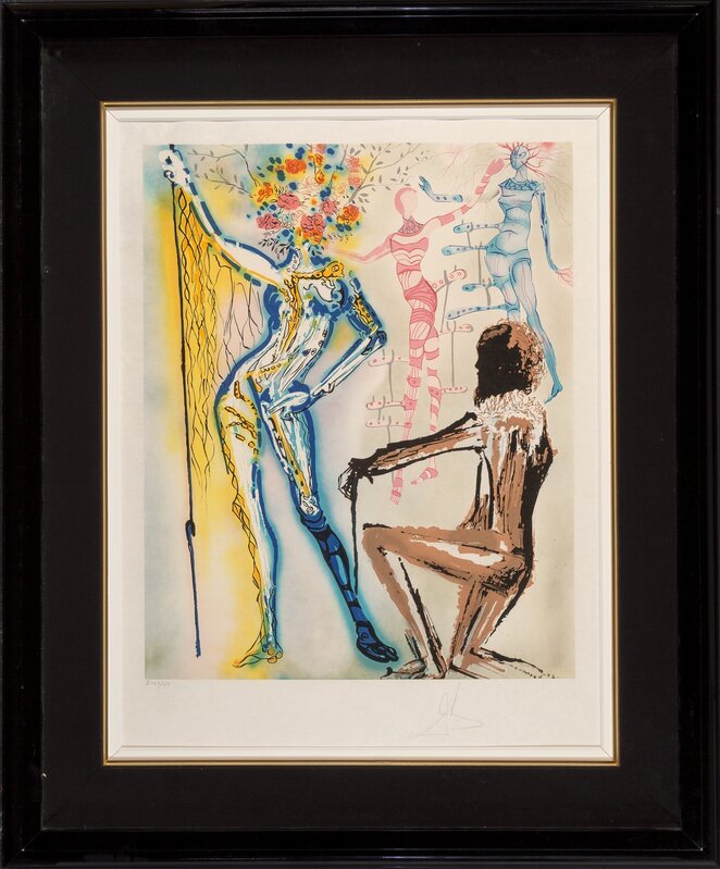 Salvador Dalí, ‘The Ballet of the Flowers’, 1980, Print, Lithograph in colors on on Japon paper, Heritage Auctions