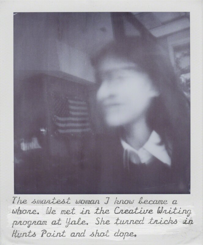Brendan Carroll, ‘Colombe’, Photography, Polaroid portrait with typewritten anecdote, Ground Floor Gallery