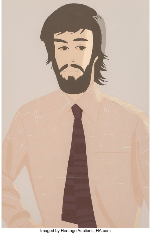 Alex Katz, ‘Plaid Shirt I’, 1981, Print, Screenprint in colors on American Etching paper, Heritage Auctions