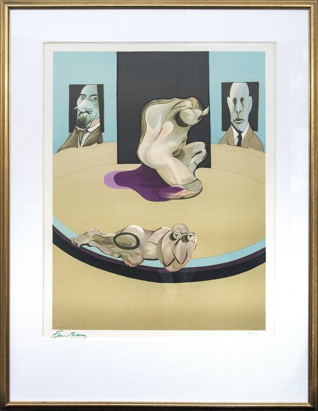 Francis Bacon, ‘Metropolitan Museum of Art, 1975, Ed. 29/170’, 1975, Print, Color lithograph on arches paper, Oeno Gallery