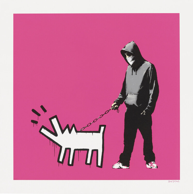 Banksy, ‘Choose Your Weapon (Magenta)’, 2010, Print, Screenprint in colours, on wove paper, Pop Fine Art