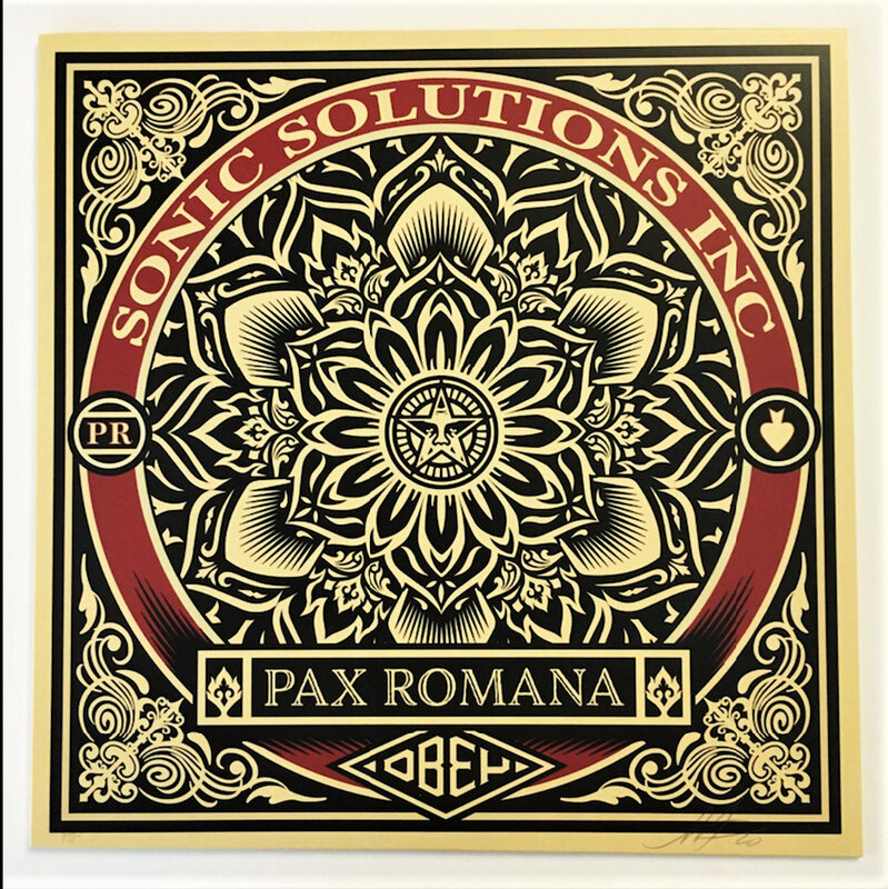 Shepard Fairey, ‘Pax Romana LP’, 2020, Print, LP Record Sleeve Hand-signed and Numbered, AYNAC Gallery