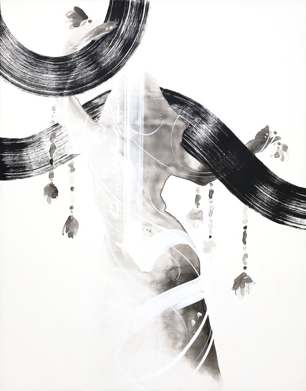 Usugrow, ‘ Spirit Beyond Borders, Kalbeila Snake’, 2021, Painting, Acrylic on canvas, Mirus Gallery