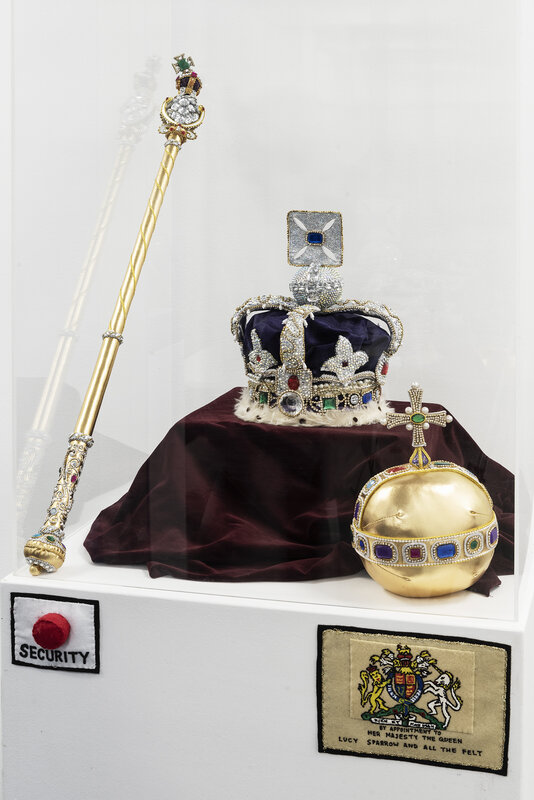 Lucy Sparrow, ‘The Crown Jewels’, 2016, Other, Unique hand made felt replica of the Crown Jewels, Tate Ward Auctions