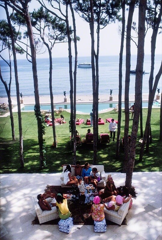 Slim Aarons, ‘Marbella House Party’, 1967, Photography, C-print, printed later, Finarte