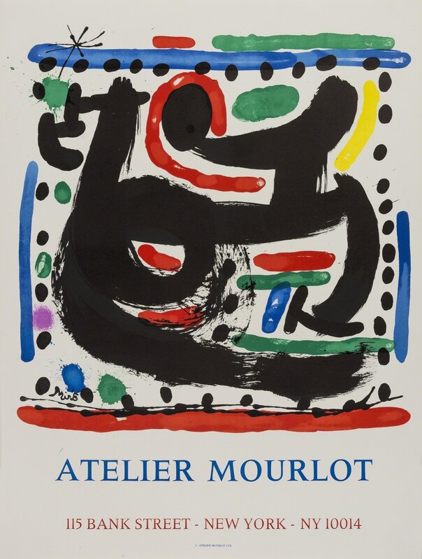 Joan Miró, ‘Atelier Mourlot, 1967’, 1967, Print, Two lithographic posters printed in colours, Forum Auctions