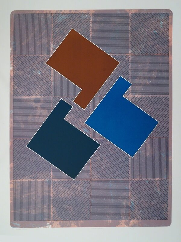 Gordon House, ‘Crystal Red (Baro115), Gothic Blue, Strand Green, Manx Red, Colt Green and Quarter Yellow’, 1978-79, Print, Lithographs in colours on wove, six, Roseberys