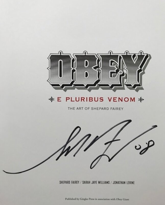 Shepard Fairey, ‘E Pluribus Venom’, 2008, Ephemera or Merchandise, Hardcover, New Union Gallery