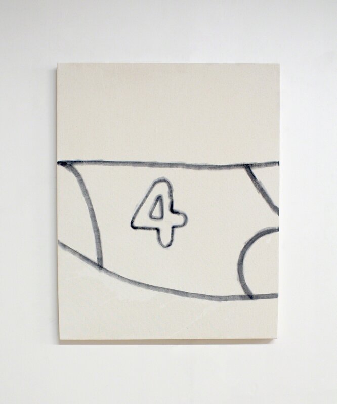 Jillian Kay Ross, ‘right dog 4’, 2015, Painting, Marker on canvas, Division Gallery