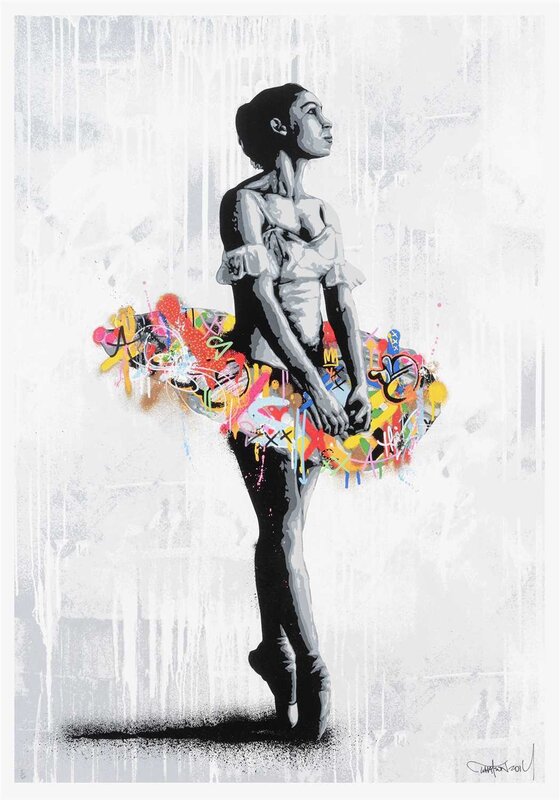 Martin Whatson, ‘En Point (Hand Finished)’, 2014, Print, Hand embellished screen print in colours on 300gsm Somerset paper, Tate Ward Auctions