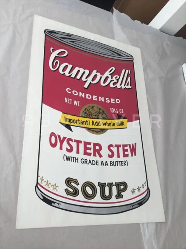 Andy Warhol, ‘Campbell’s Soup II: Oyster Stew (FS II.60)’, 1969, Print, Screenprint on paper, Revolver Gallery