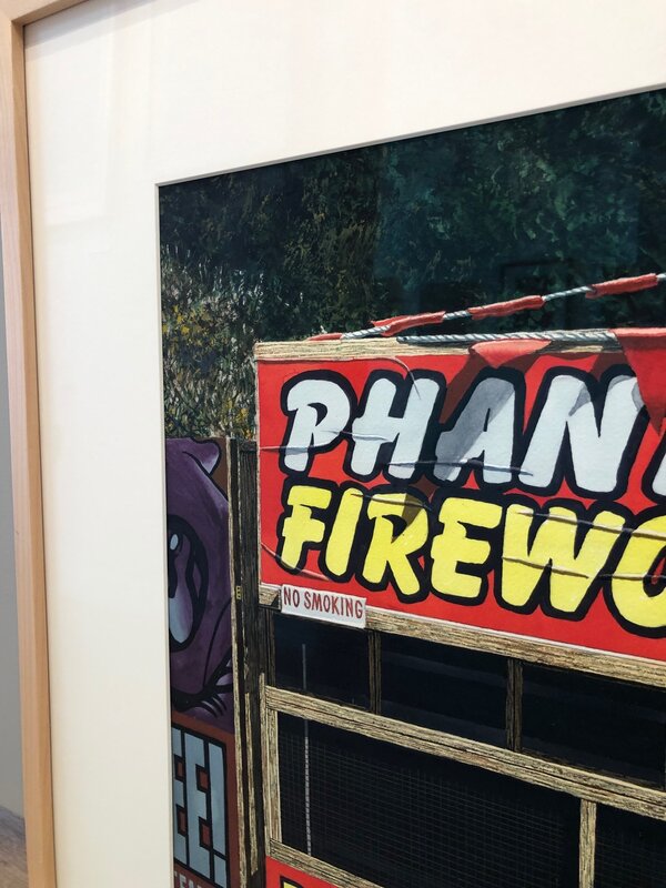 James Torlakson, ‘Phantom Fireworks’, 2015, Drawing, Collage or other Work on Paper, Watercolor, Andra Norris Gallery