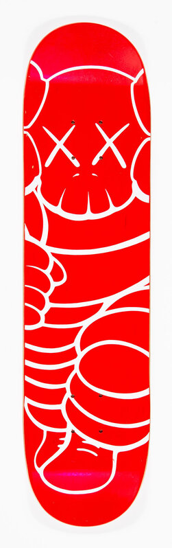 KAWS, ‘Chum (Red)’, 2001, Print, Screenprint in colors on skate deck, Heritage Auctions