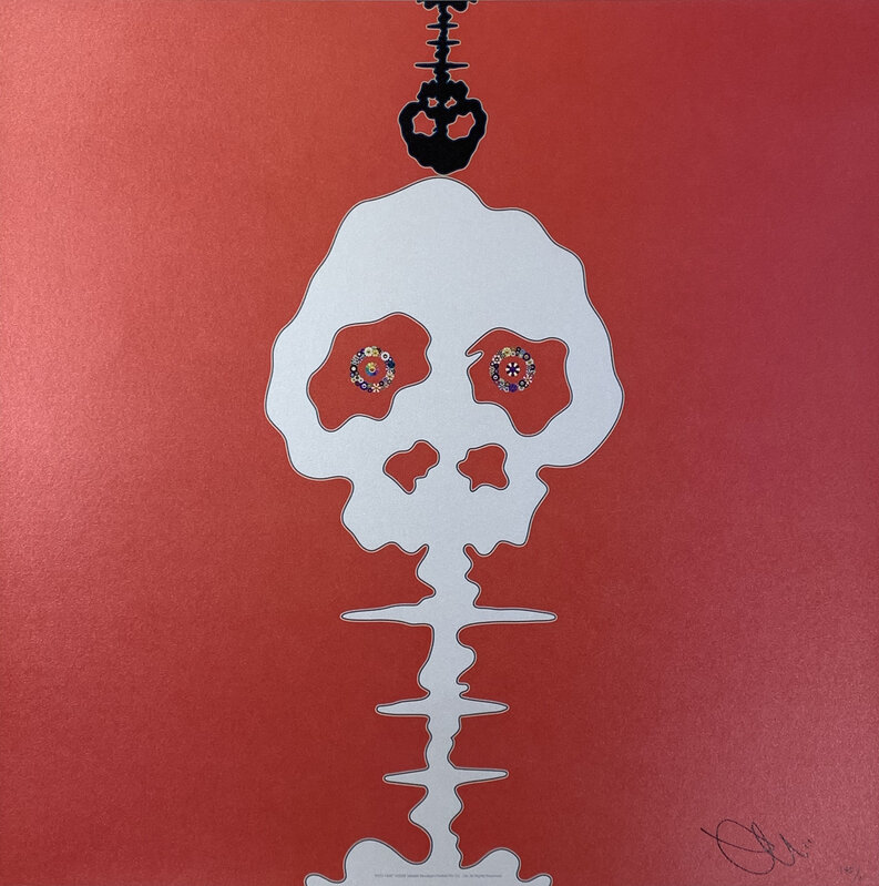 Takashi Murakami, ‘Time Bokan-Red - Time’, 2008, Print, Offset lithography, Art Works Paris Seoul Gallery