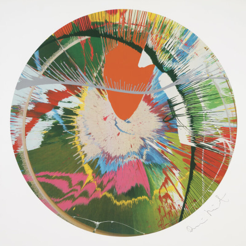 Damien Hirst, ‘Beautiful, Galactic, Exploding (Spin)’, 2001, Print, Screenprint in colours, on wove paper, with full margins., Thou Art