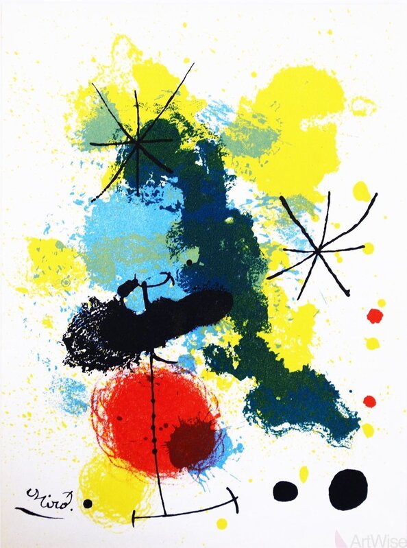 Joan Miró, ‘Composition’, 1964, Print, Stone Lithograph, ArtWise