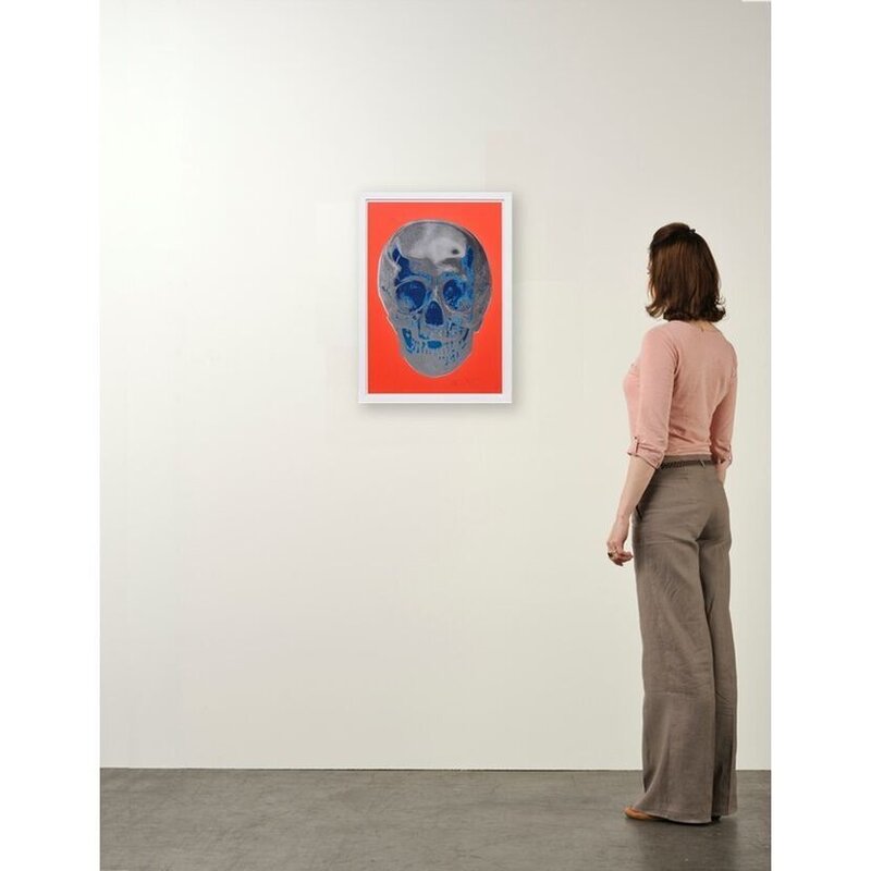 Damien Hirst, ‘Till Death Do Us Part - Coral Red’, 2012, Print, Silkscreen, Weng Contemporary