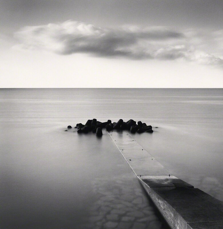 Michael Kenna, ‘Tranquil Morning, Awati Island, Shikoku, Japan’, 2002, Photography, Toned gelatin silver print, G. Gibson Gallery